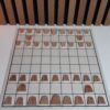 International / Westernized Shogi Set with Arrows and Japanese 1-Kanji - Pieces and PU Leather Board